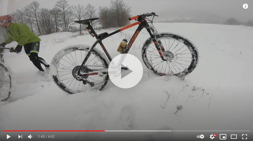 Into the snow – Caveja Snow Race
